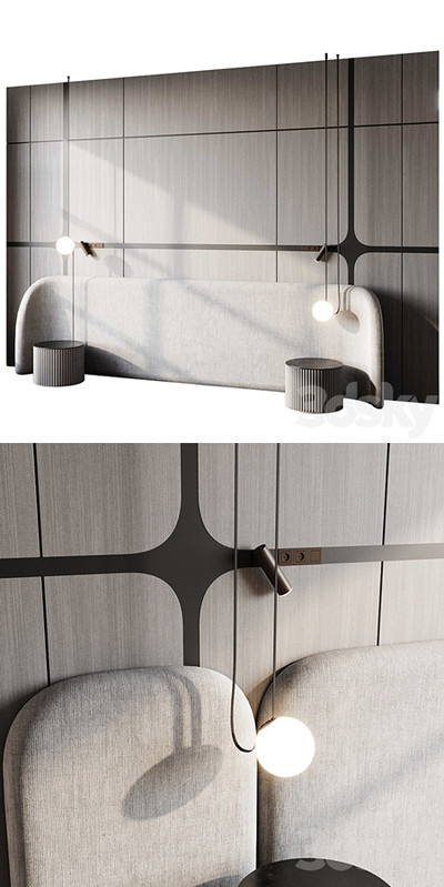 Headboard 3d Wall Panel 34